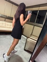 Ms Fermuar Yaka Kolsuz Crep Elbise