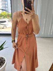 Tile Shirt Dress with Mng Straps