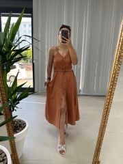 Tile Shirt Dress with Mng Straps