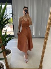 Tile Shirt Dress with Mng Straps