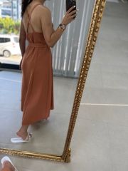 Tile Shirt Dress with Mng Straps
