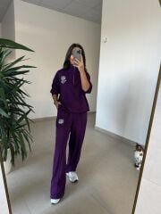 Ms 60077 Mor Armalı Modal Takım