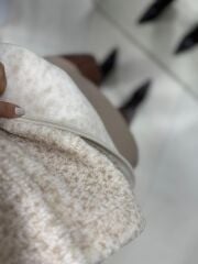 Mzr 22828 Bej Dik Yaka Yumoş Polar Sweat