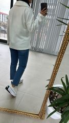 Yumoş Krem Bluz