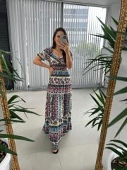 My 3209 Gipeli Ethnic Pattern Dress