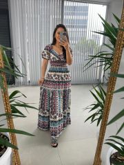 My 3209 Gipeli Ethnic Pattern Dress