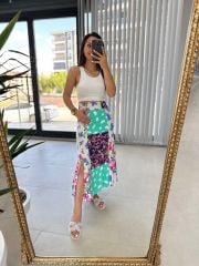 Patchwork Viskon Etek