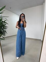 Gp 393 Zr Model Bel Lastikli Orta Mavi Denim Pantolon