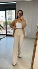 Taş Çimalı Palazzo Pantolon