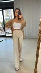 Taş Çimalı Palazzo Pantolon