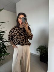 Orj. Marka Leopar Triko Kazak