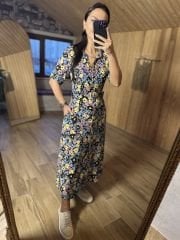 My 3008 Story dress with pocket and belt