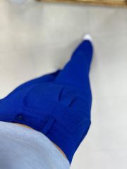 Gk Yün Efektli Saks Pantolon