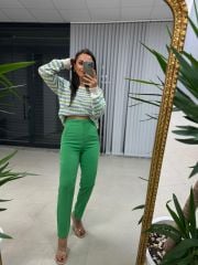 Orj.Marka Mavi Yeşil Geçişli Ajurlu Trik