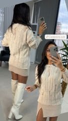 Orj. Marka taş Yırtıklı Triko