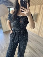 My 3168 Black polka dot Madonna jumpsuit