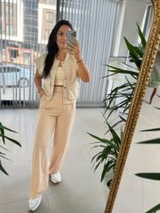 Gk Çırtlı Nude Pantolon