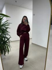 Ms 89543 Bordo Modal Takım