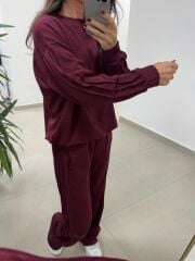 Ms 89543 Bordo Modal Takım