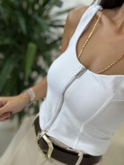 Np Taş Kemerli Palazzo Pantolon