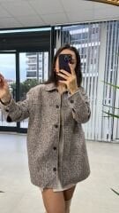 Ms Mink Flecked Cashmere Jacket