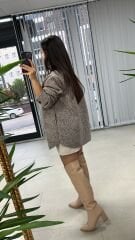 Ms Mink Flecked Cashmere Jacket