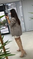 Ms Vizon Kırçıllı Kaşe Ceket