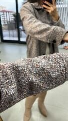 Ms Mink Flecked Cashmere Jacket