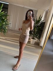 Bb 29931 Fermuarlı Nude Denim Yelek