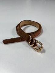 3040 Gold Halka Detaylı Taba Kemer