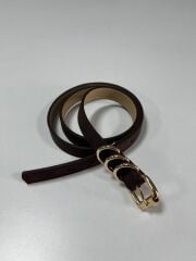 3040 Gold Halka Detaylı Taba Kemer