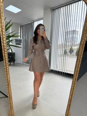 Fw 8184 Vizon Gömlek Elbise