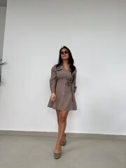 Fw 8184 Vizon Gömlek Elbise