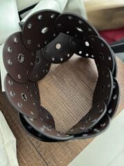 Nn 155 Halka Geçişli Acı Kahve Kemer