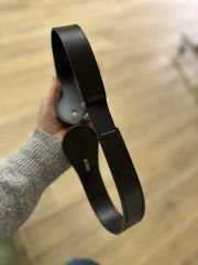 Gümüş geçirmeli kemer