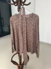 Po 2710 Leopar Bisiklet Yaka Vizon Triko