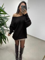 Mz 22749 A. Kahve Triko Kazak