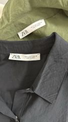 Orj.Marka Siyah Gömlek Elbise