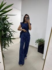 Ny 3010 İthal Kumaş Vatkalı Tasarım Saks Takım