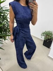 Ny 3010 İthal Kumaş Vatkalı Tasarım Saks Takım