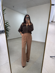 Po 2557 Peluş Yaka Triko Hırka