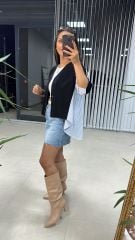 Dr Siyah Tasarım Sweat Hırka