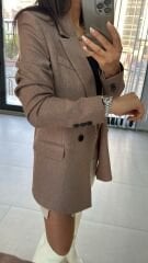 Foo Vizon Blazer Ceket