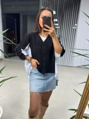 Dr Siyah Tasarım Sweat Hırka