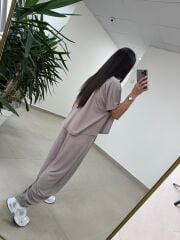 Fp 51149 Şalvar Model Vizon Modal Takım