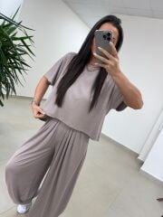 Fp 51149 Şalvar Model Vizon Modal Takım