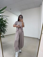 Fp 51149 Şalvar Model Vizon Modal Takım