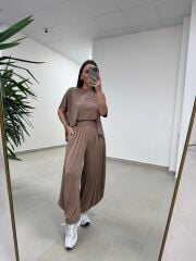 Fp 51149 Şalvar Model Kahve Modal Takım