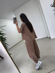 Fp 51149 Şalvar Model Kahve Modal Takım