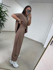 Fp 51149 Şalvar Model Kahve Modal Takım